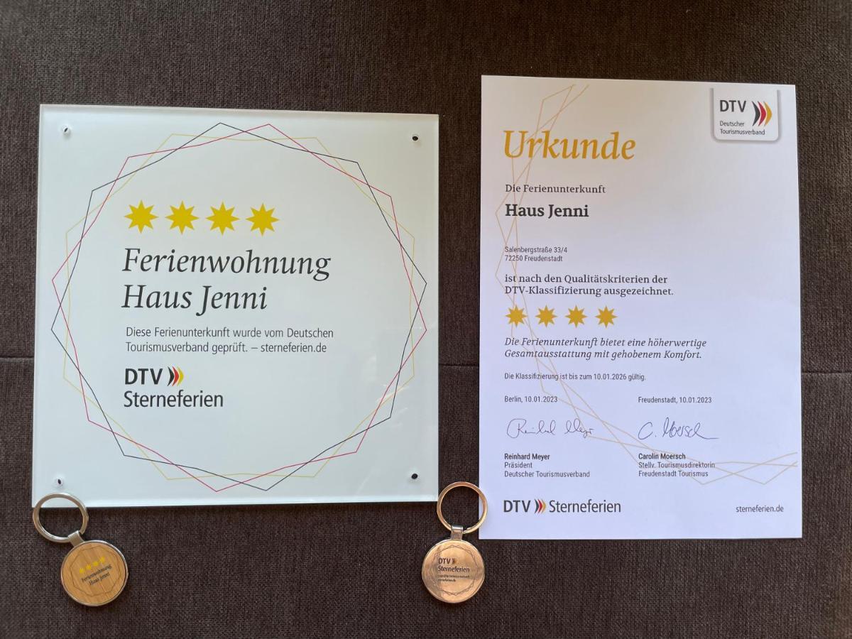 Haus Jenni Im Schwarzwald, 3,5-Zimmer, Grosse Terrasse Φρόιντενσταντ Εξωτερικό φωτογραφία